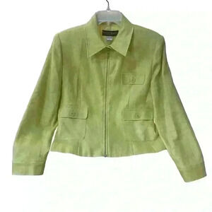 Bianca Nygard 100% linen Blazer. Size 10P.